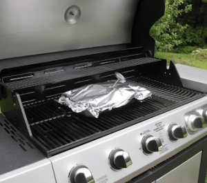 Sterilizing Potting Soil with gas grill