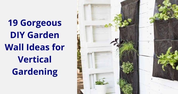 19 Gorgeous DIY Garden Wall Ideas for Vertical Gardening