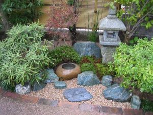 A Japanese Zen Rock Garden