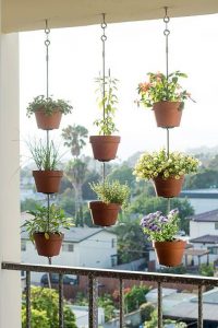 Hanging Clay Pots for your Patio Area