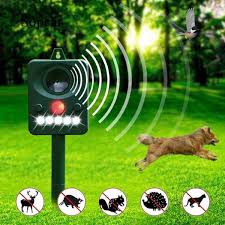 Motion Activated Ultrasonic Dog Repellent 