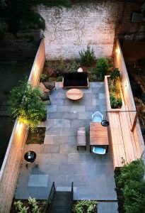 The Narrow Backyard Design