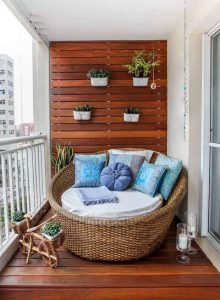 Comfy Balcony Garden