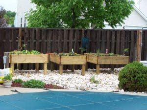 Landscape Borders Made From Pallets
