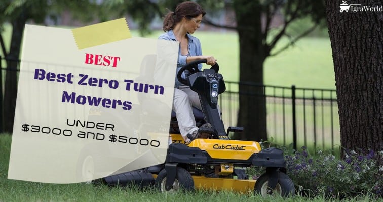 best zero turn mowers