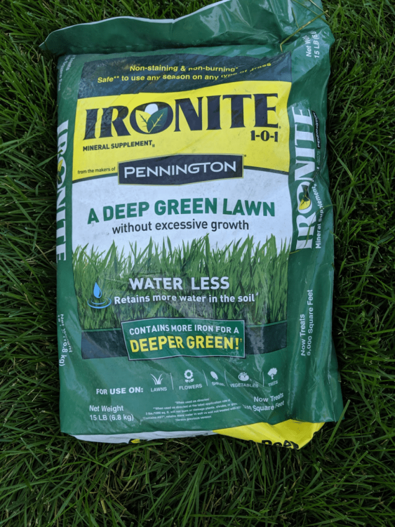 Ironite fertilizer