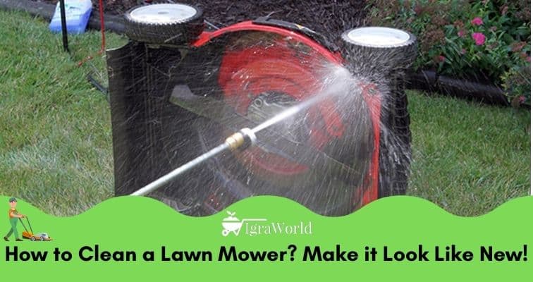 How to Clean a Lawn Mower Make it Look Like New!