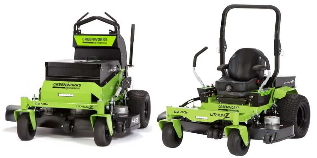 green work lawnmower