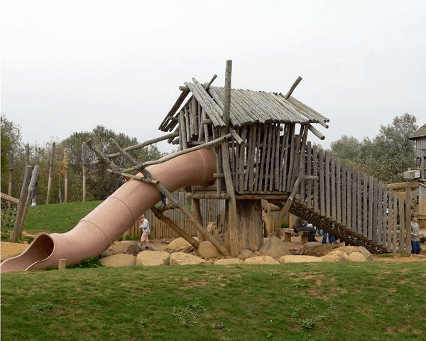  Treehouse with Slide