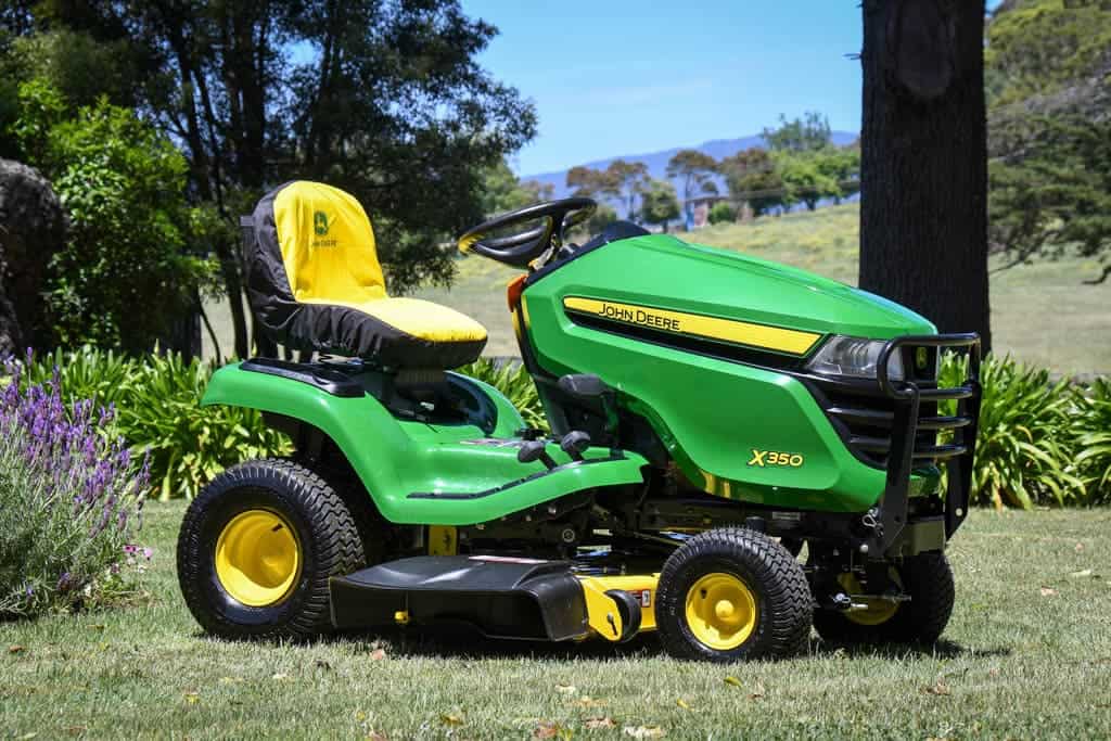 john deere x350 lawn tractor pros and cons