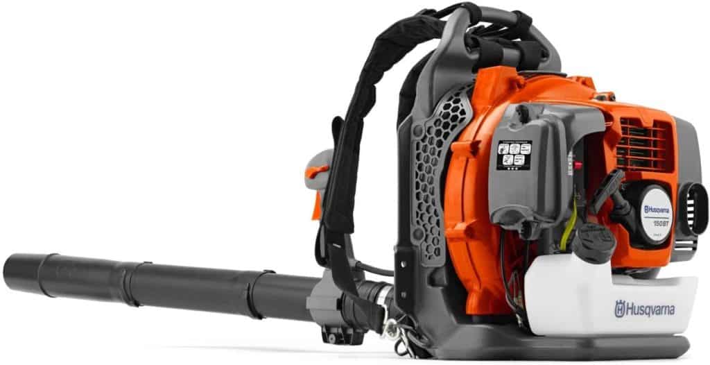 Husqvarna 150BT, 50.2cc 2-Cycle 434 CFM 251 MPH Professional 2-Cycle Gas Backpack Leaf Blower