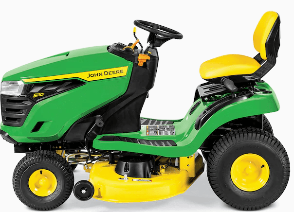 Physical feature of john deere s110