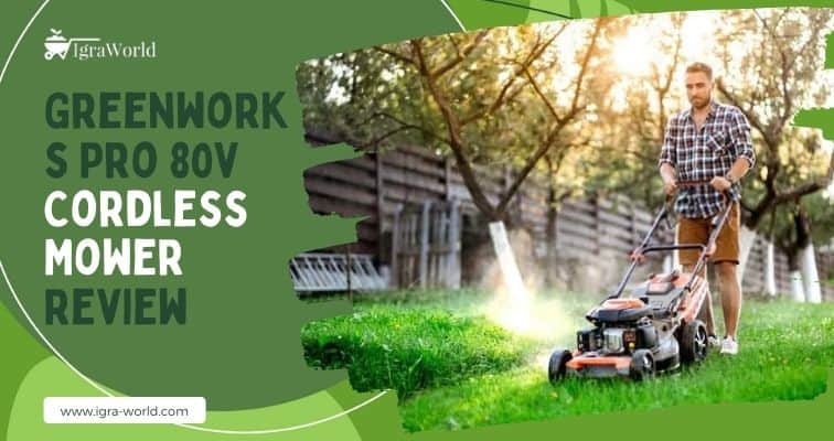 Greenworks Pro 80v Cordless Mower