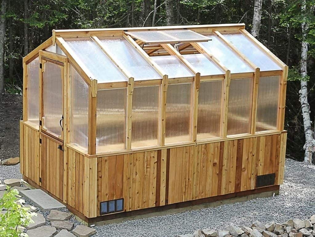 Construction Material based greenhouses