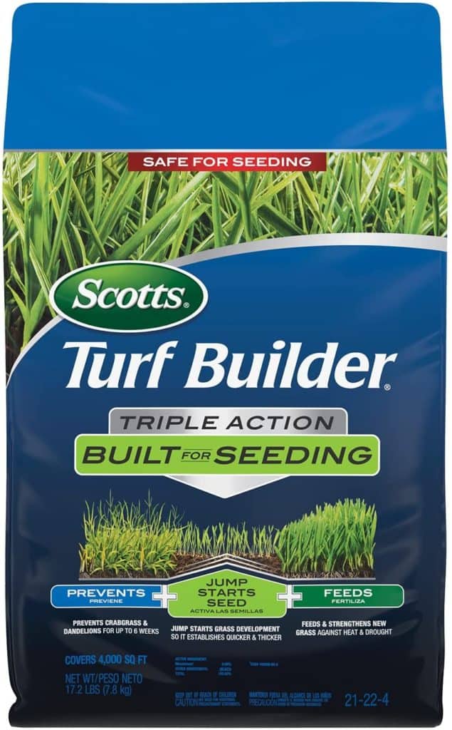 Scotts Turf Builder Triple Action Built For Seeding