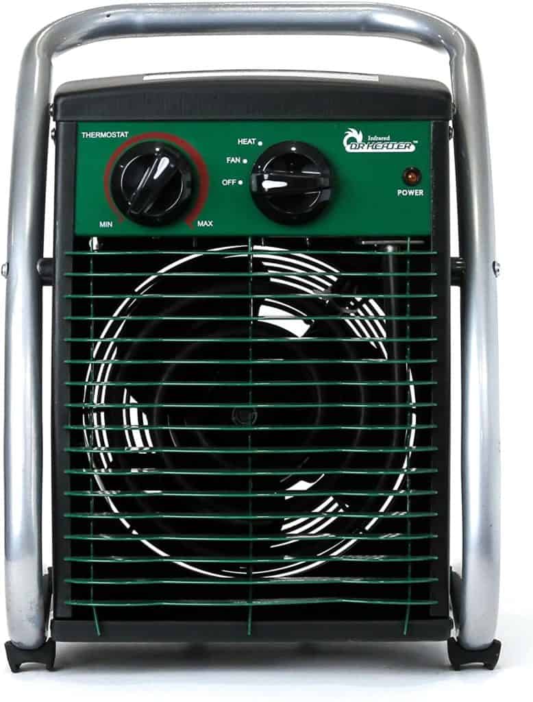 The Dr. Heater DR218-1500W Infrared Heater
