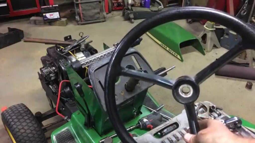 John Deere X300 Steering Issues